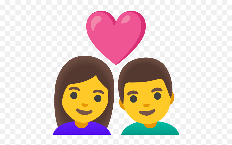 U200du200d Couple With Heart Woman Man Emoji,Android Emoji Noto