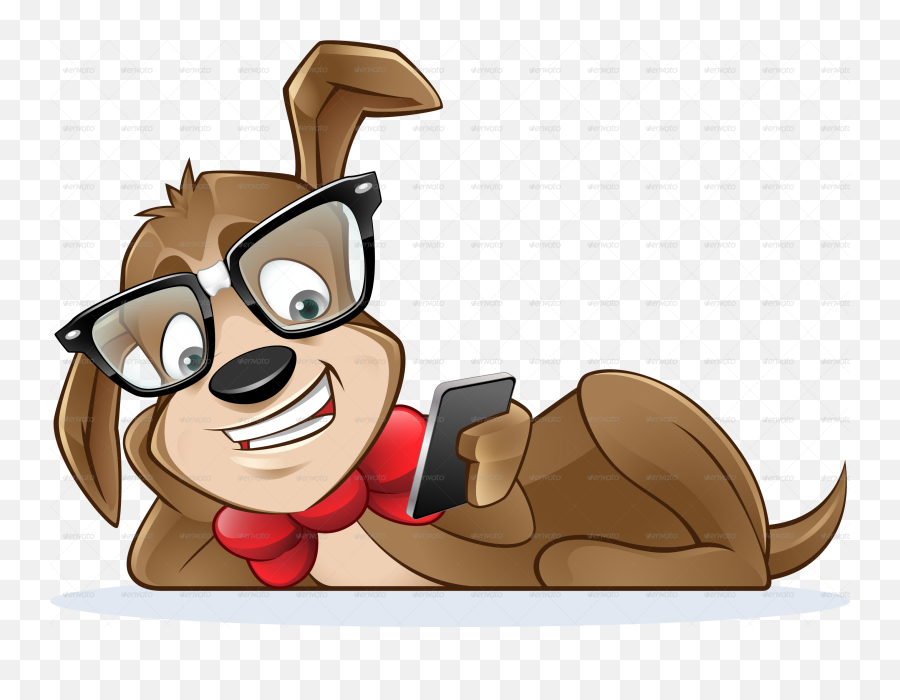 Funny Nerdy Png U0026 Free Funny Nerdypng Transparent Images - Nerdy Dog Cartoon Emoji,Nerd Emoji Gifts