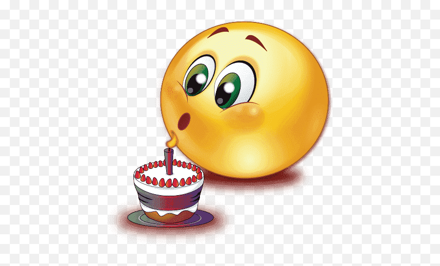 Happy Birthday Emoji Png Transparent Image Png Mart - Birthday Cake Emoji,Kingdom Hearts Emoji