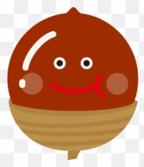 Thanksgiving Cartoon Smile For Acorns For Thanksgiving - Happy Emoji,Thanksgiving Emoticon