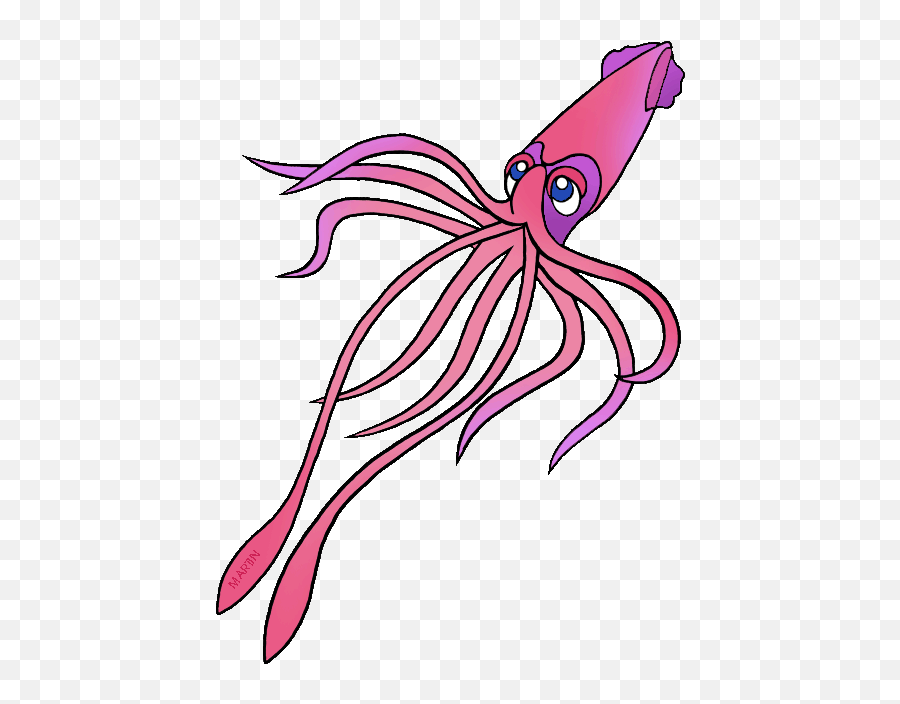 Free Squid Cliparts Download Free Clip Art Free Clip Art - Squid Clipart Gif Emoji,Octopus Emoji Png