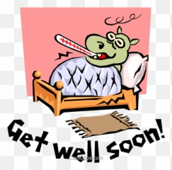 Well Soon - Ill Hippo Emoji,Get Well Soon Emoticon For Iphone