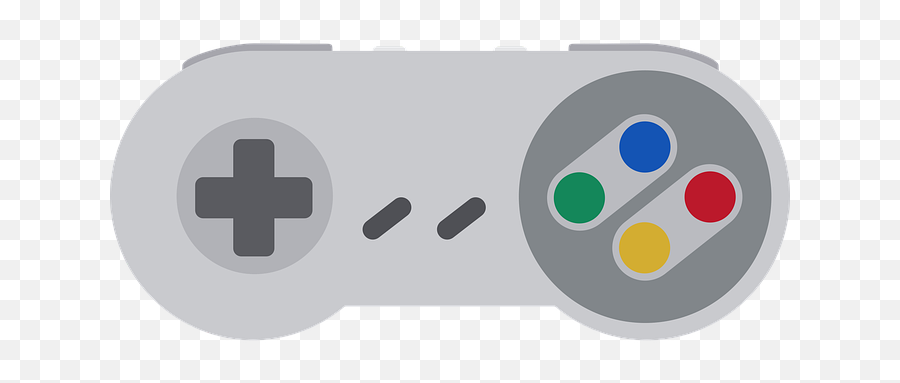 Free Video Game Joystick Vectors - Nintendo Super Famicom Controller Emoji,Controller Emoji