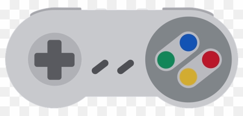 Free Video Game Joystick Vectors - Nintendo Super Famicom Controller Emoji,Controller Emoji