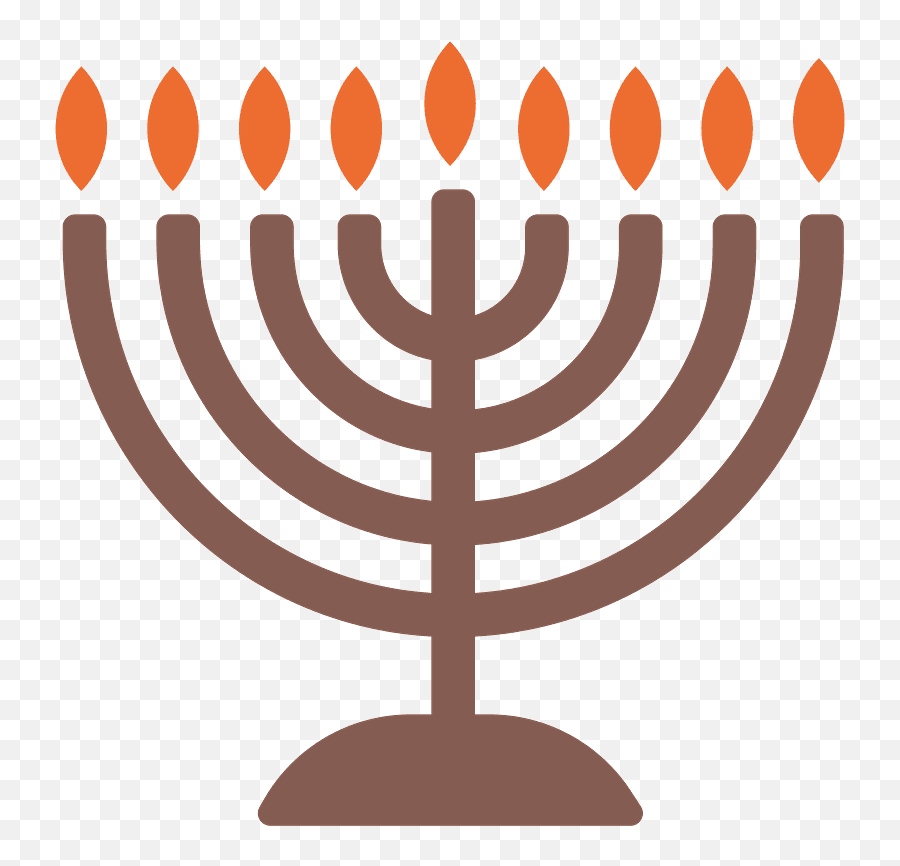 Menorah Emoji - Menorah Icon,Candle Emoji