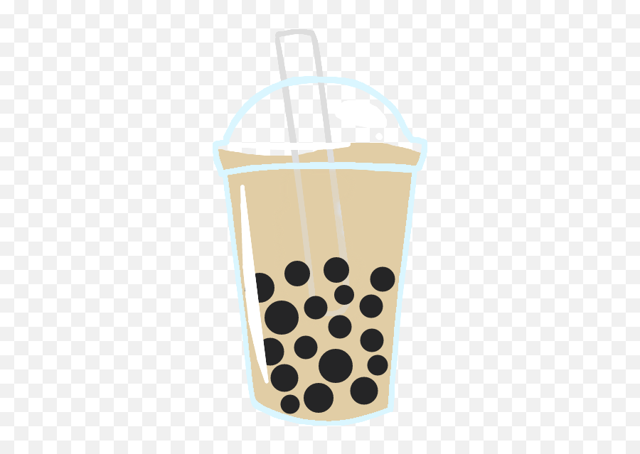 Milk Tea Vector Png Transparent Png - Bubble Tea Sticker Transparent Emoji,Milk Emoji