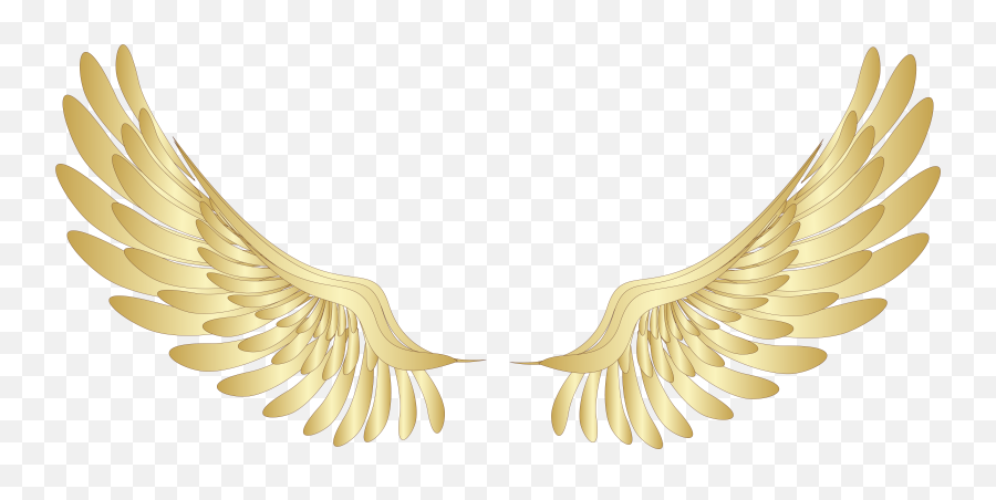 Alas Angel White Tumblr Pared Sticker By Jdhevsjsj - Gold Angel Wings Png Emoji,Emojis Con Blancos