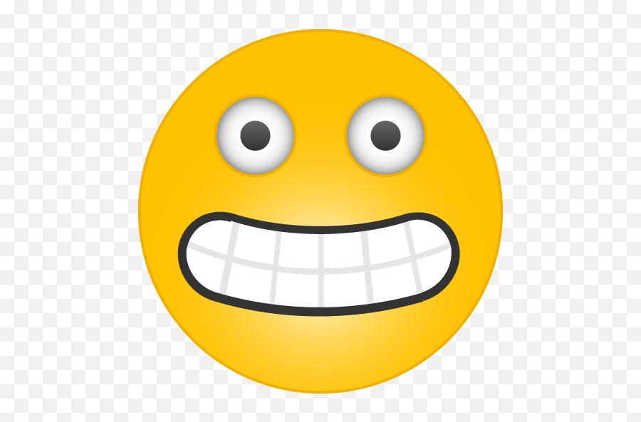 Crazy Icon 1 - Happy Emoji,Crazy Emoticon Face Png