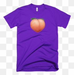 Download Peach Emoji - Marathi Printed T Shirts Girls,Peach Emoji Png