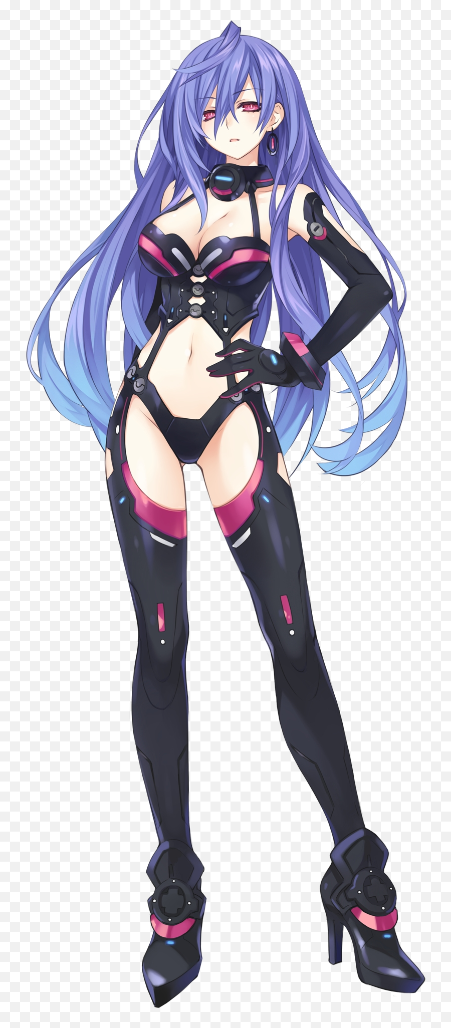 Magical Girl - Hyperdimension Neptunia Iris Heart Png Emoji,Neptune Hyperdimension Emotion