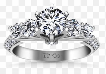 Womenu0027s White Gold Diamond Engagement Rings Frostnyc - Wedding Ring Emoji,Emotion Ring White