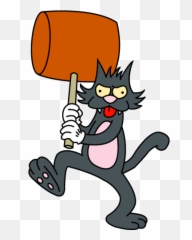Dibujos Bonitos - Scratchy From The Simpsons Emoji,