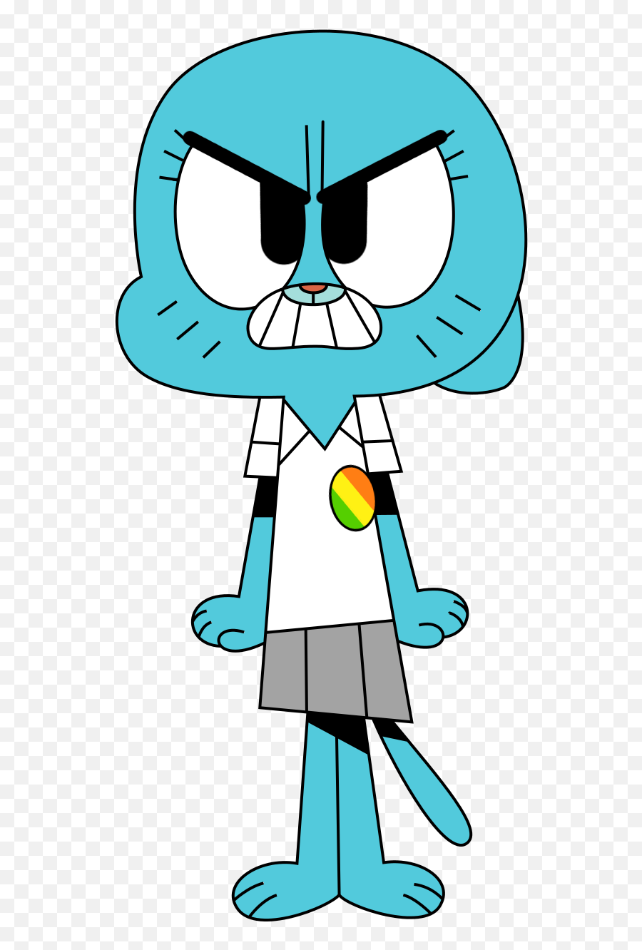 Gumball Nicole Watterson Angry - Nicole Vs Benson Emoji,Gumball's Emotions