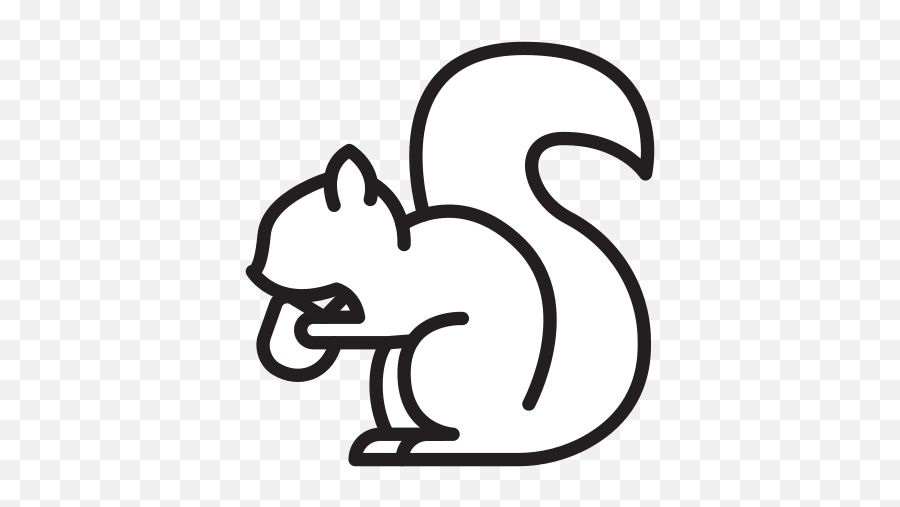 Squirrel Free Icon Of Selman Icons - Animal Figure Emoji,Free Squirrel Emoticons