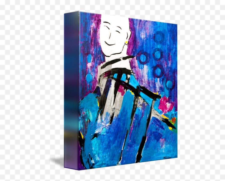 Well Dressed Happy Blue Boy Walking - Horizontal Emoji,Paintings That Show Emotion Happy