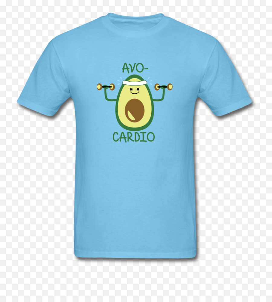 Avo - Cardio Funny Avocado Workout Cute Vegan Tshirt Ebay Emoji,Happy Walking Emoticon Tumblr