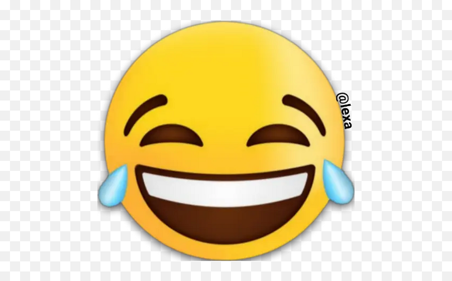Sticker Maker - Laughing Emoji Png,Emoticon Apple 3d