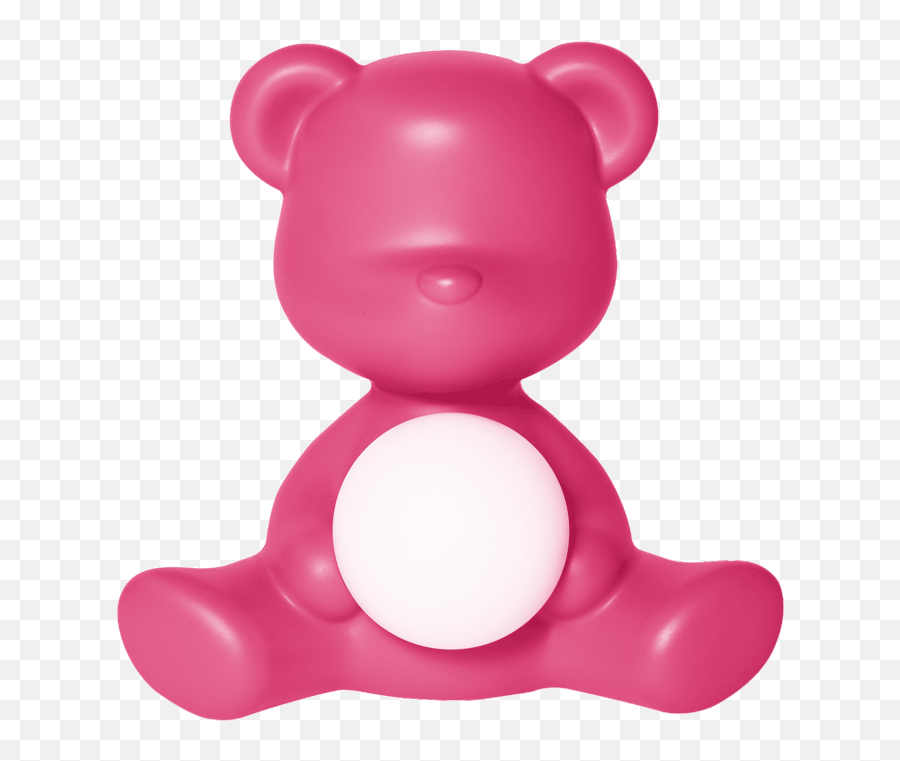 Qeeboo Teddy Girl Rechargeable Light - Qeeboo Teddy Girl Violet Emoji,Toying With Emotions Gif