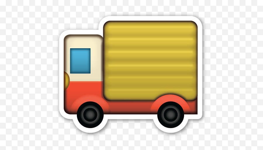 Delivery Truck Emoji,Delivery Emoji