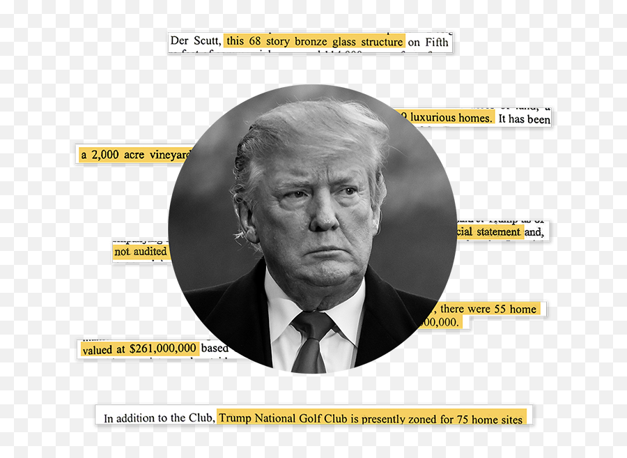 How Donald Trump Used Unusual Financial Documents To - Suit Separate Emoji,Donald Trump Emoticon For Html