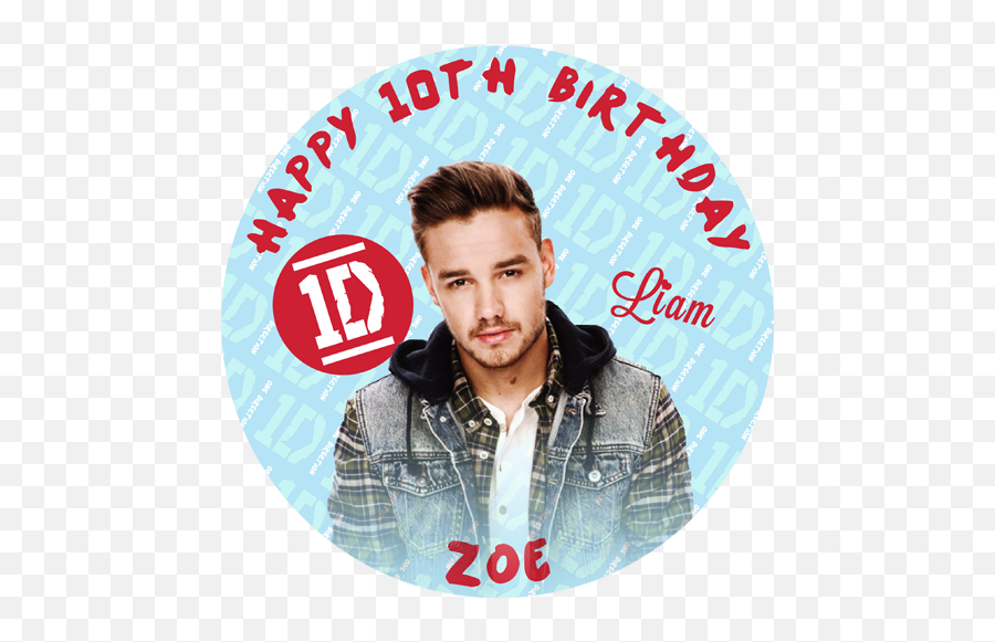 Personalised Edible Cake Toppers And - One Direction Cake Topper Emoji,One Direction Emoji