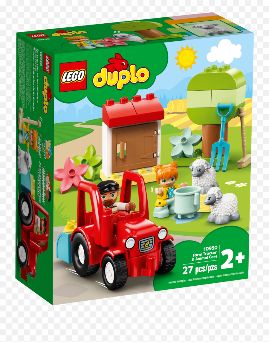 Lego Duplo Farm Tractor U0026 Animal Care 10950 U2013 Lil Tulips - Lego Duplo Farm Tractor Animal Care Emoji,Farm Books Dealing With Emotions Preschool