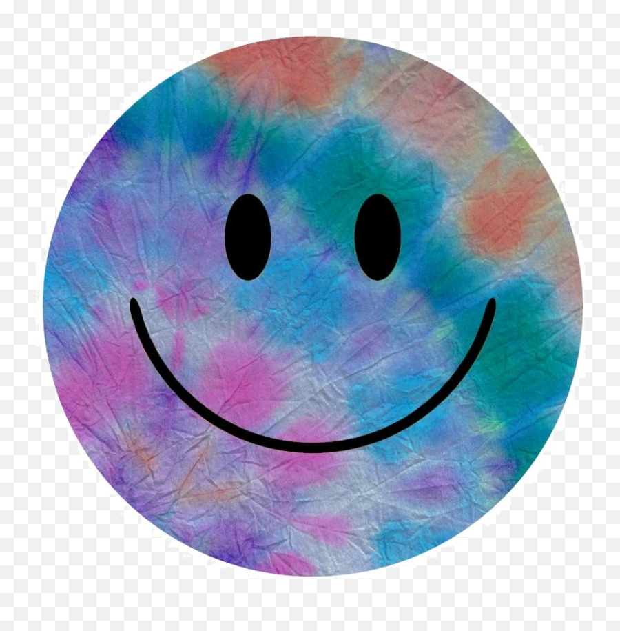Tie Dye Acrylic Mountable Smilies Emoji,Ehatever Emoticon