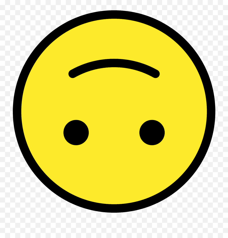 Upside - Gambar Emoticon Senyum Terbalik Emoji,Upside Down Emoji