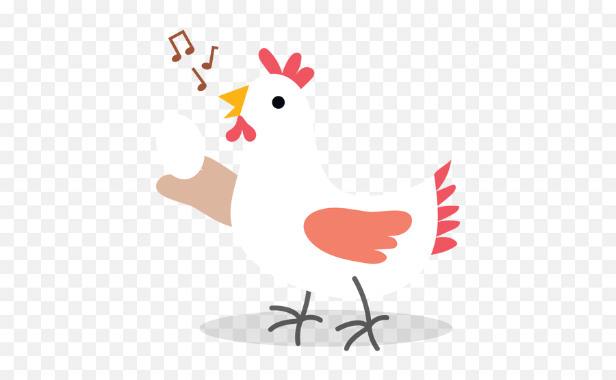 Singing Chicken Vector Ad Sponsored Paid Vector - Lovely Emoji,Jester Hat Emoji