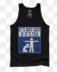 Menu0027s Clothing T - Shirts Black Its Not Gay If Its Tsa Tshirt The Emoji,Emoji Swatch Watch