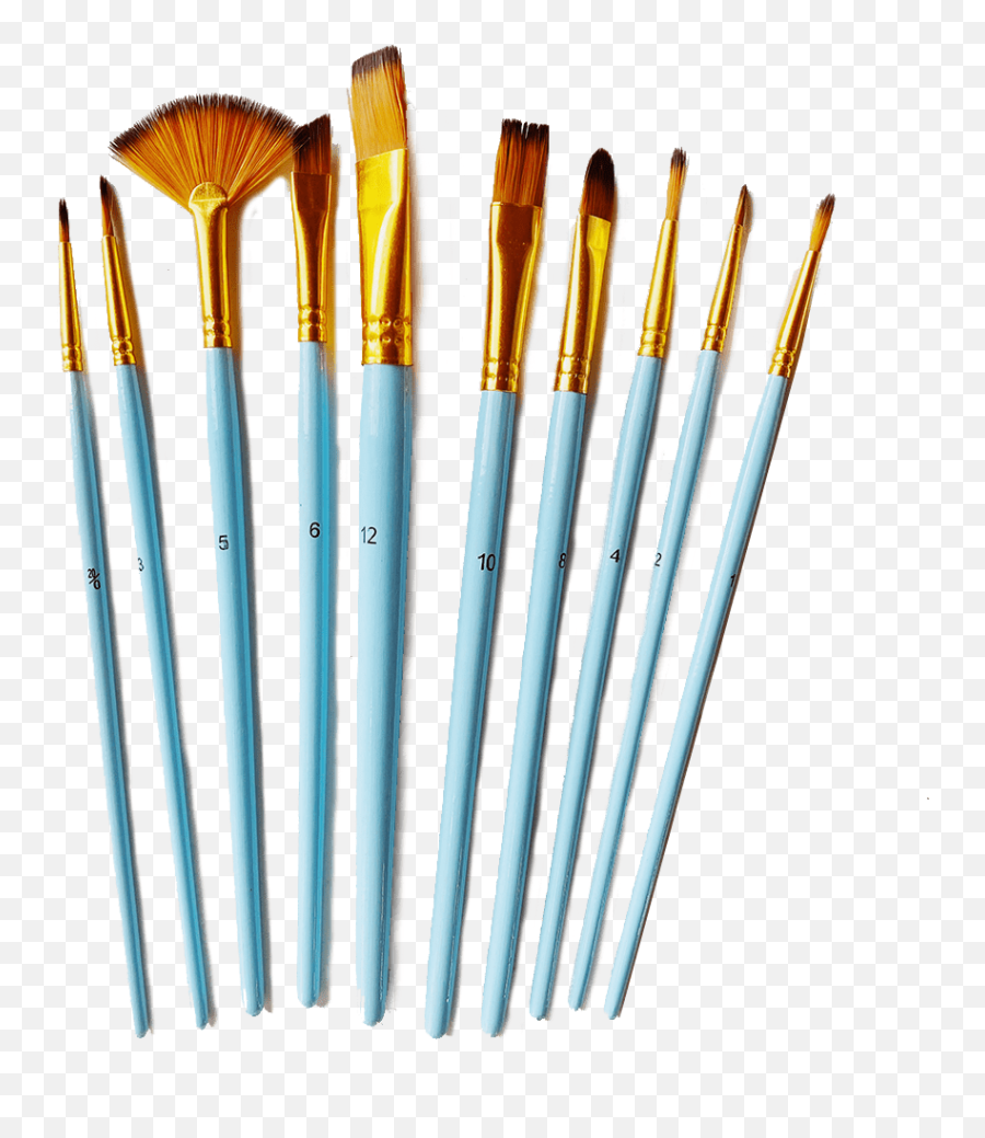 Awesome Brush Set - Pottery Awesomeness Emoji,Emoji For A Paint Brush