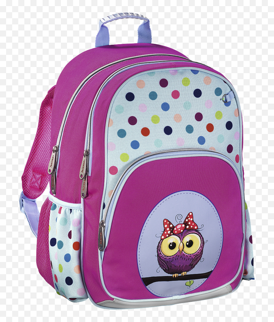 00139093 Hama Hama School Backpack Sweet Owl Emoji,Angry Blue Emoji