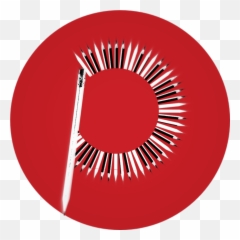 Pinterest Logo Realism Sticker By Valeruiz135 - Dot Emoji,Pinterest Emoji Party