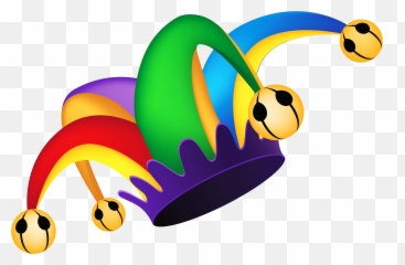 Jester Clipart Blue Birthday Hat - Iko Iko Mardi Gras Emoji,Mardi Gras Emoji