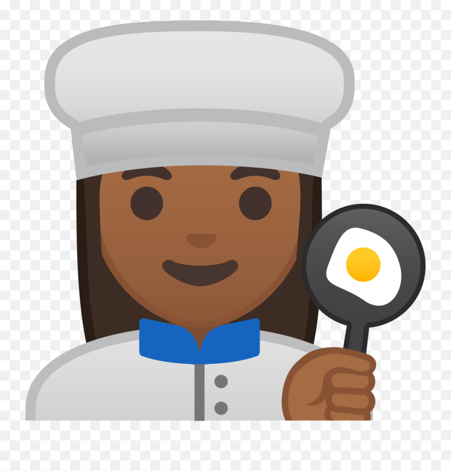 Woman Cook Emoji With Medium - Kochen Emoji,Rice Hat Emoji - Free Emoji ...