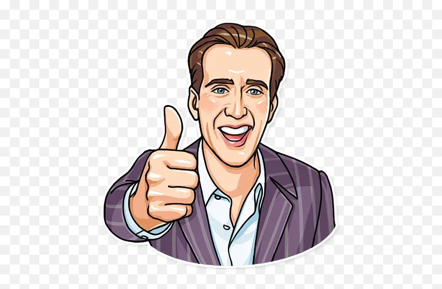 Nicolas Cage Whatsapp Stickers - Happy Emoji,Nicolas Cage Emoji