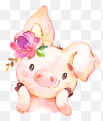 Pin - Cerditos Art Emoji,Emoji Pig Shower