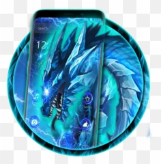 Electronic Neon Dragon - Fictional Character Emoji,Fire Breathing Dragon Emoji
