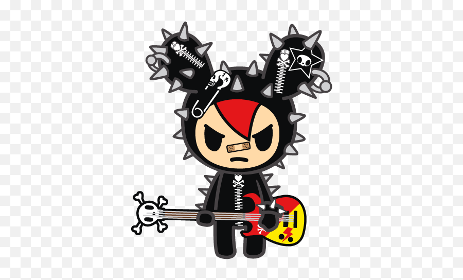 The Most Edited - Tokidoki Cactus Rocker Emoji,Tokidoki Emoticons