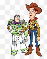 Toy Story Woody And Buzz Cartoon - Clip Art Library Toy Story Woody And Buzz Clipart Emoji,Emoticon Toy Story