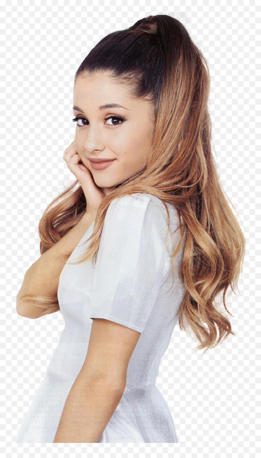 Ariana Grande Singer Teenager - Ariana Grande Transparent Background Emoji,Emotions Ariana Grande