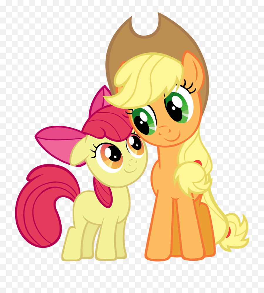My Little Pony Friendship Is Magic January 2014 - Apple Bloom And Applejack Emoji,Mlp Emotion Cutimark