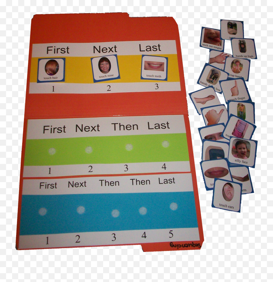 Speech - Sequencing Games Emoji,Speech Therapist Picture Cards Emotions