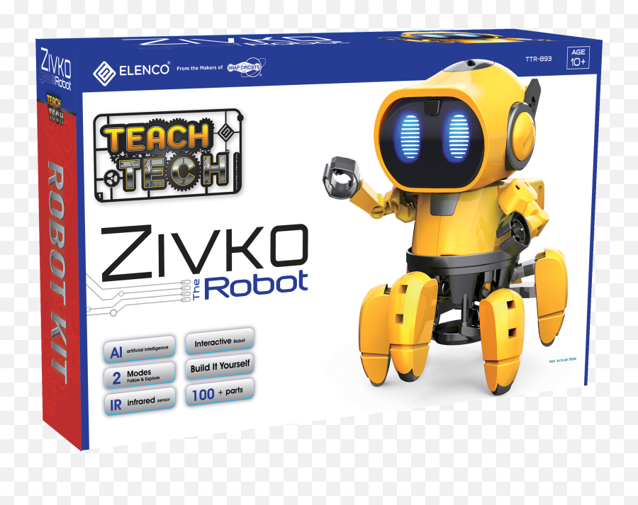 Zivko The Intelligent Robot Kit - Robot Tibo Emoji,Robots With Emotions