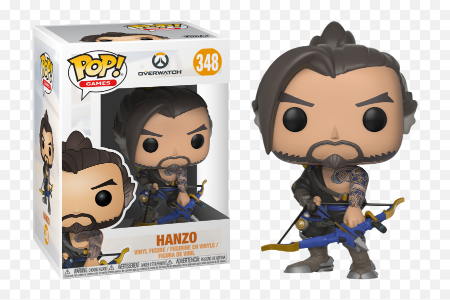 Funko Overwatch - Overwatch Hanzo Pop Emoji,Hanzo Emoji Set