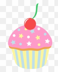 Download Cupcake Png Image Clipart Png Free Freepngclipart - Cupcake Cartoon Png Emoji,How To Emoticon Cupcakes