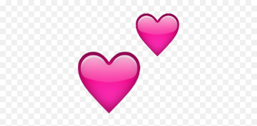 Colorsplash Png Love Heart Cool Sticker By Agn - Whatsapp Pink Heart Emoji,Cool Emoji For Iphone
