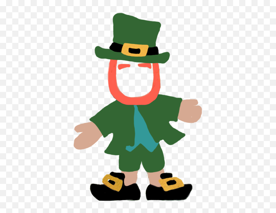 5 Little Leprechauns Stickers By Peter Apel - Leprechaun Emoji,Leprachauan Emojis