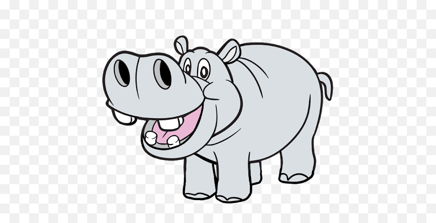 Animals Baamboozle - Hippo Clipart Emoji,Pinguin Emoji