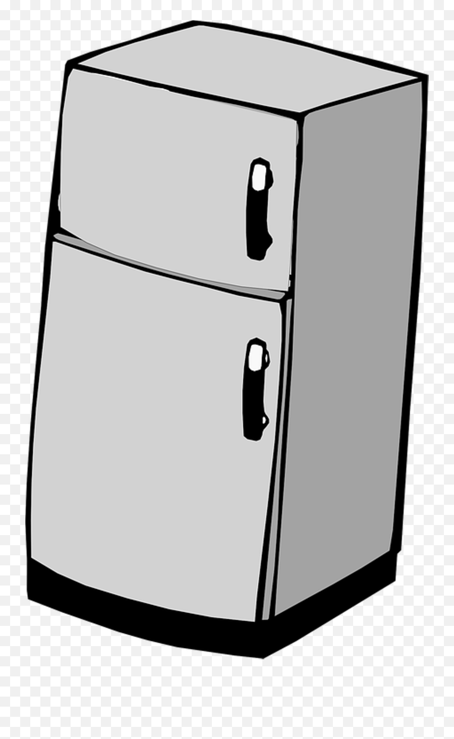Fridge Refrigerators Clipart Free - Fridge Clipart Emoji,Refrigerator ...